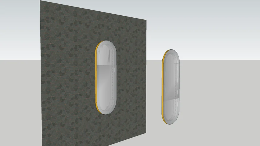 modern mirror
