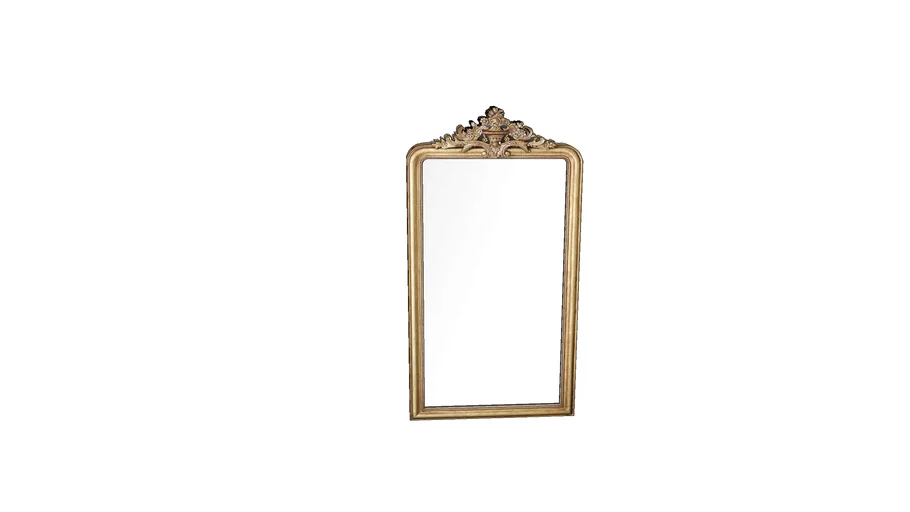 RH - LOUIS PHILIPPE GILT LEANER MIRROR