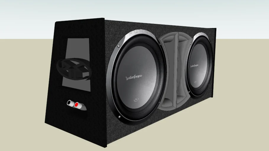 Rockford Fosgate 12 inch subwoofer enclosure