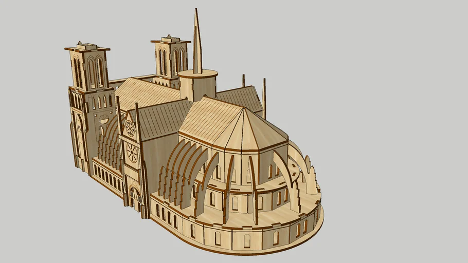 Cathedral Laser Cut
