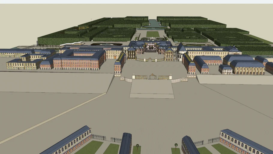 CHATEAU DE VERSAILLES 1770