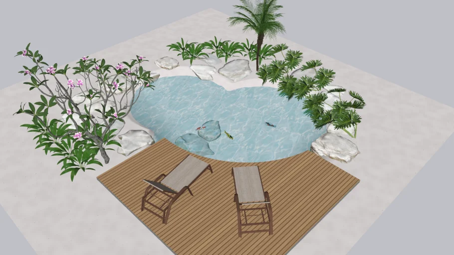 Projeto de piscina natural
