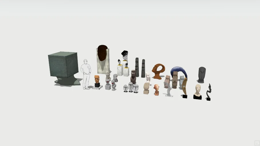 Modern Sculptures Collection 3