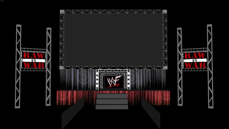 WWF Attitude Game Stage