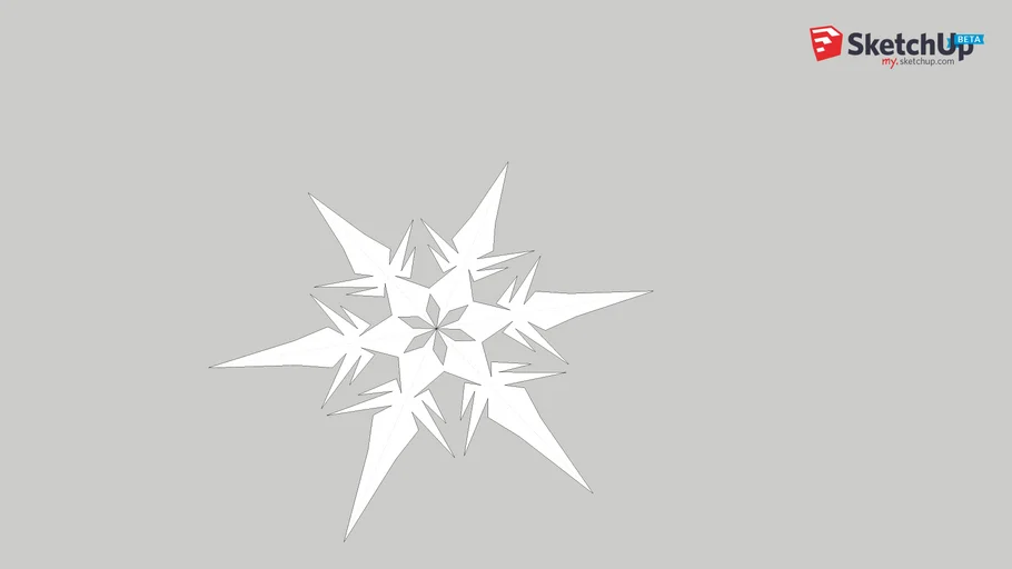 Snowflake #2 | 3D Warehouse