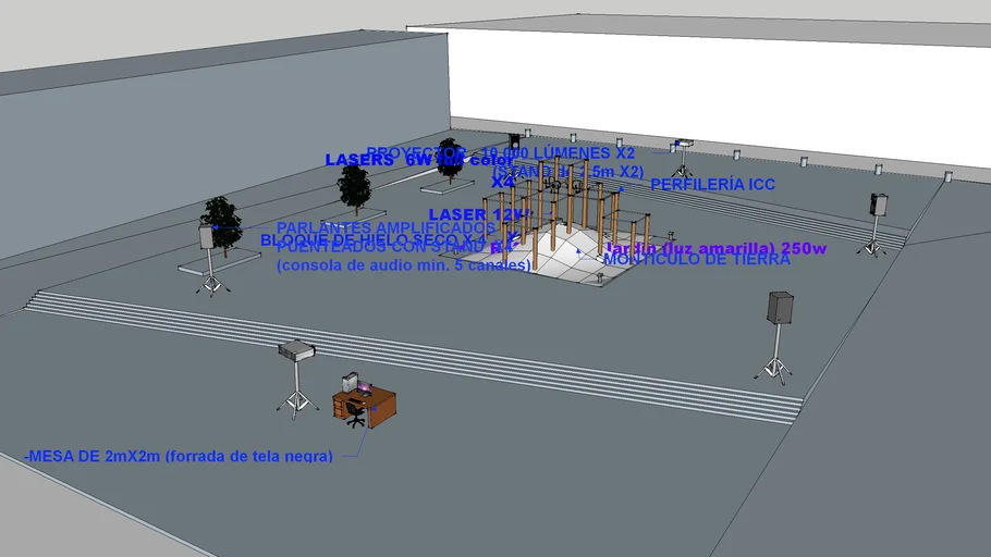 PLAZA SANTA CLARA - PALIMPSESTO instalación audiovisual 