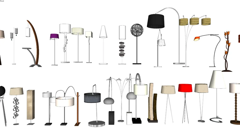 รวมไฟตั้งพื้น FLOOR+LAMPS