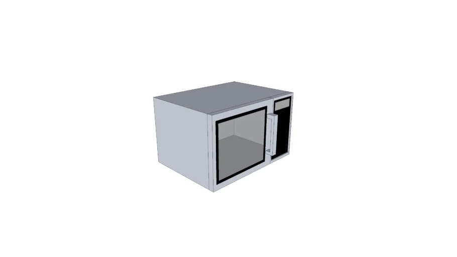 Amana RMS10T 1000 Watt Commercial Microwave with Push Button Controls - 120V