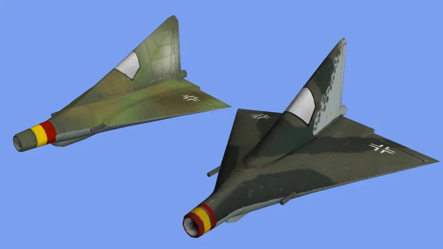 Lippisch P13a (low poly)