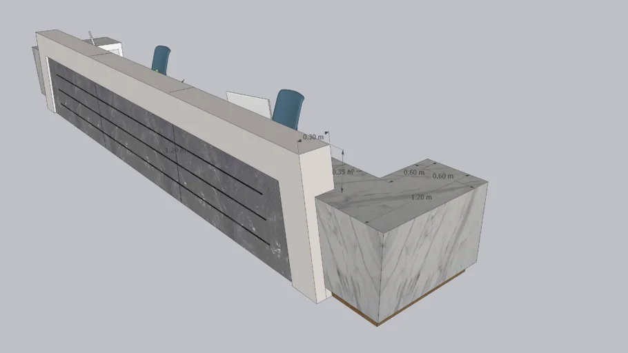 كاونتر استقبال Reception