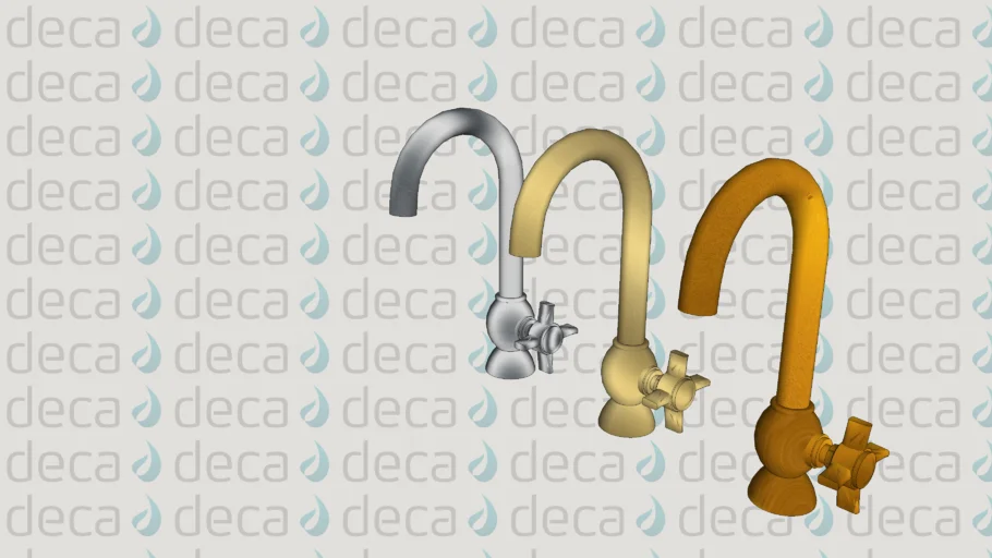 Deca Torneira Lavatorio Oxford - Código 1198.C67 - Mesa Bica Alta