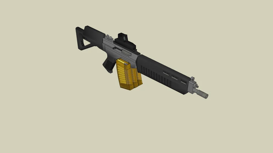 SIG 551 Carbine w/ Holo sight