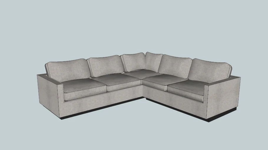 modern sectional | 3D Warehouse