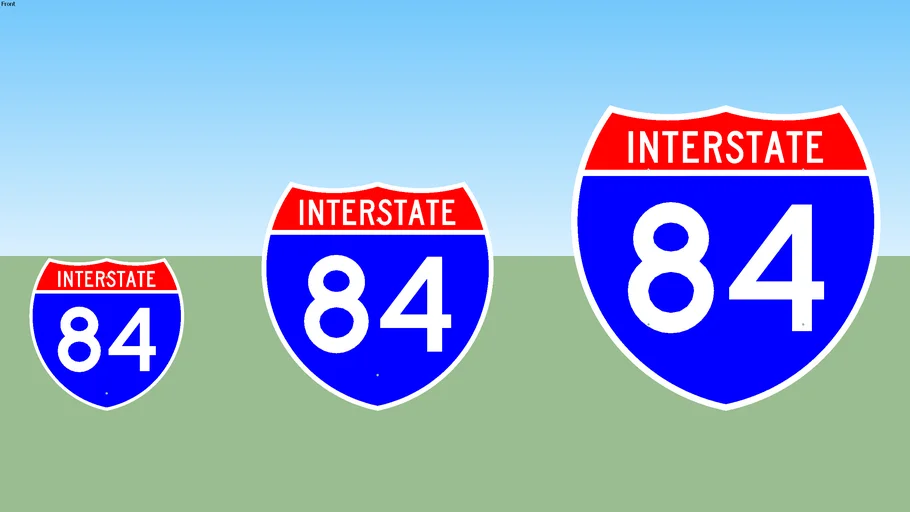 Interstate 84 Sign