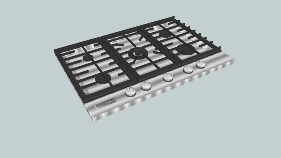 KitchenAid 5 burner Stove Top