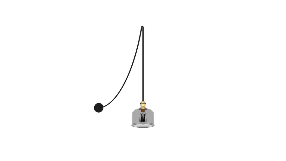Lampara para techo (Colgante) con extensión