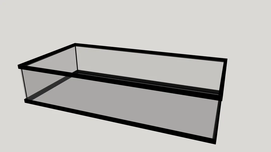 50 Gallon Lowboy frag tank | 3D Warehouse
