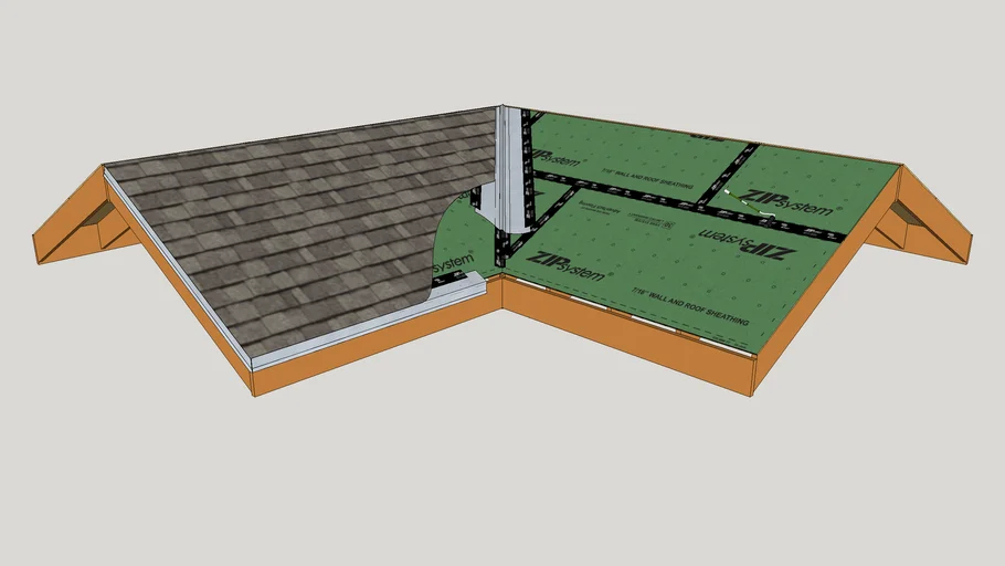 Valley Flashing with ZIP System 