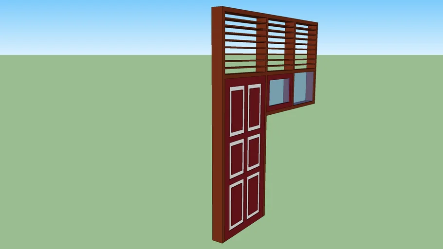 1 PINTU 2 JENDELA KELAS