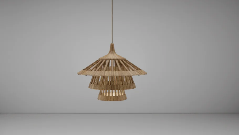 DECALIVING - Bamboo hanging lamp