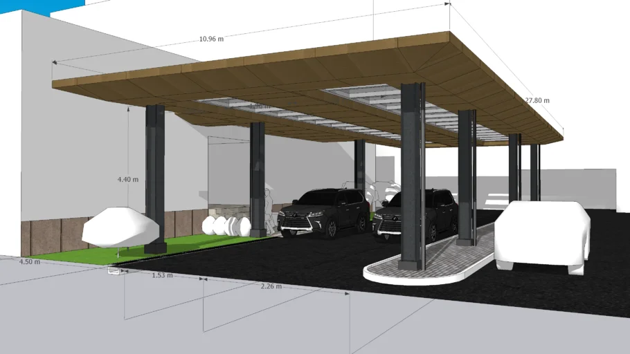 canopy aluminium composite panel