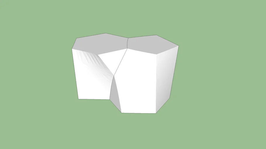 Scutoid Geometric Shape