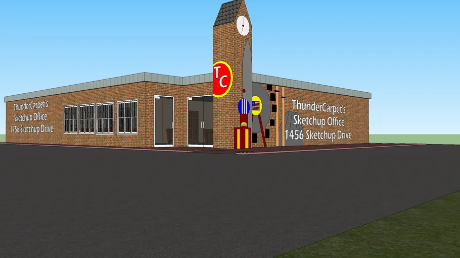ThunderCarpet's Sketchup Office