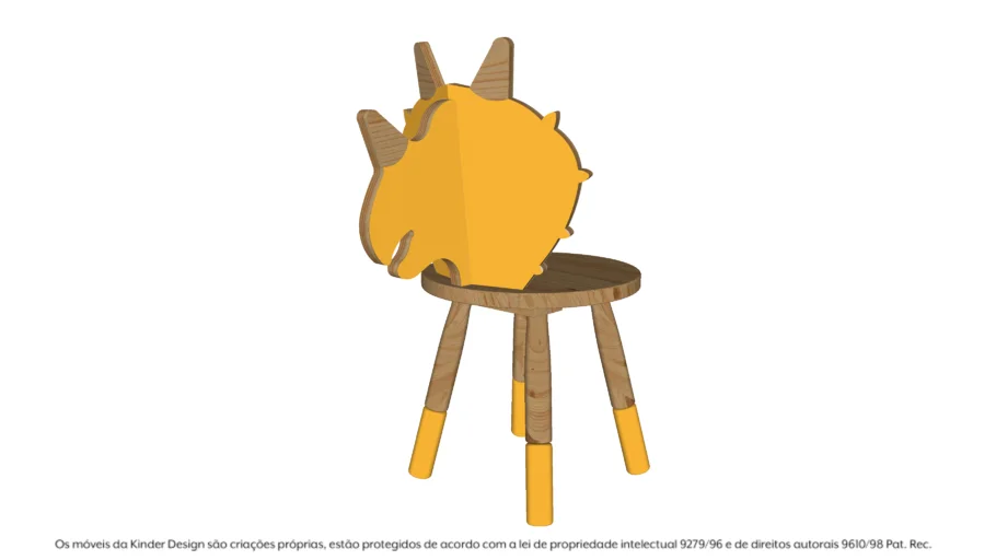 Cadeira Tricê- Kinder Design