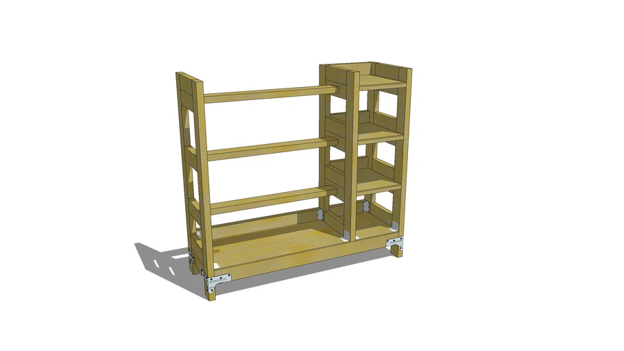 DIY football gear storage