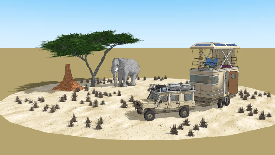 ARGO ADVENTURES  Safari observation travel trailer 