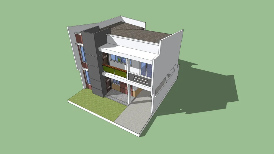 FULL 3D MODEL HOUSE DESIGN