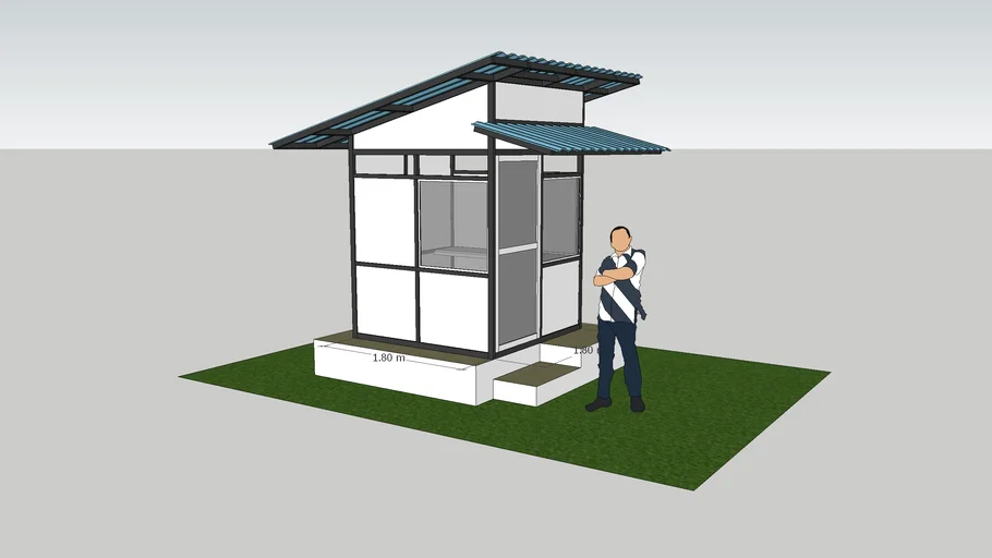 MODERN VILLAGE GUARD POST | 3D Warehouse