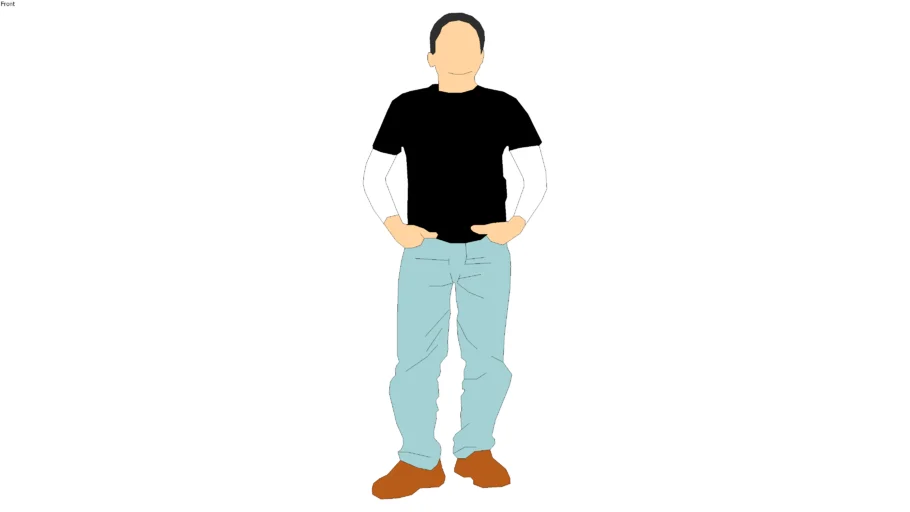 2D man