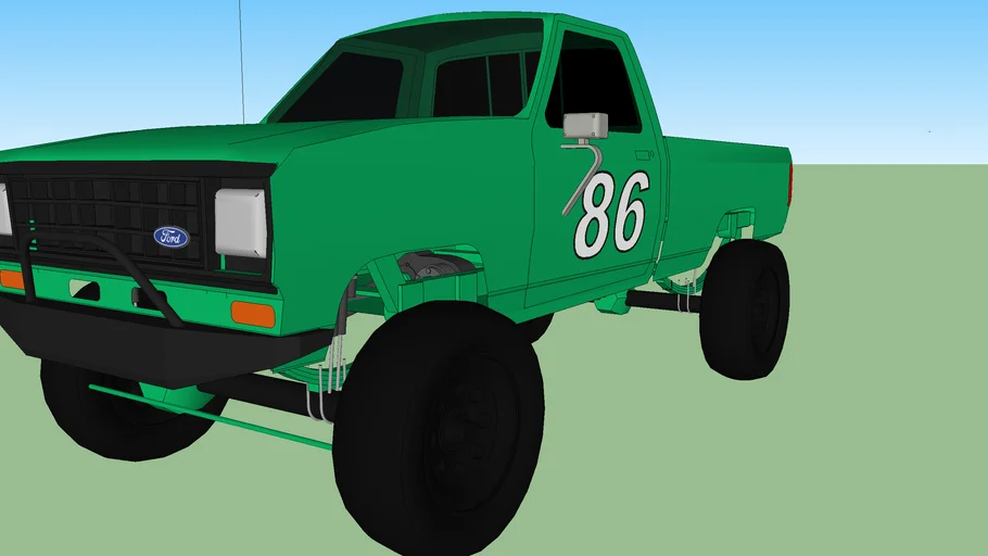 1986 Ford Ranger Lifted