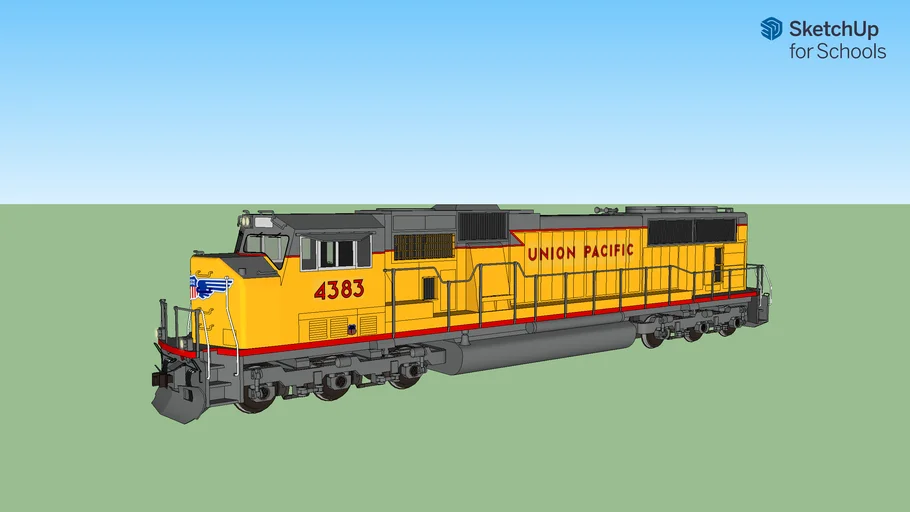 Union Pacific EMD SD70M