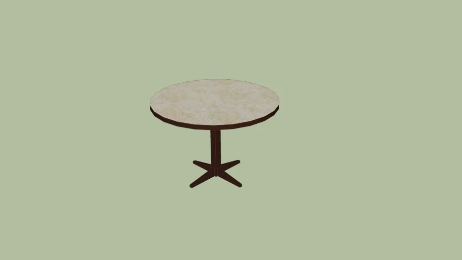 42' round dining table | 3D Warehouse