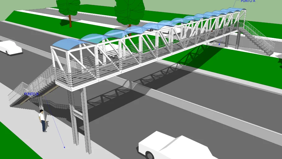 Pedestrian walkway