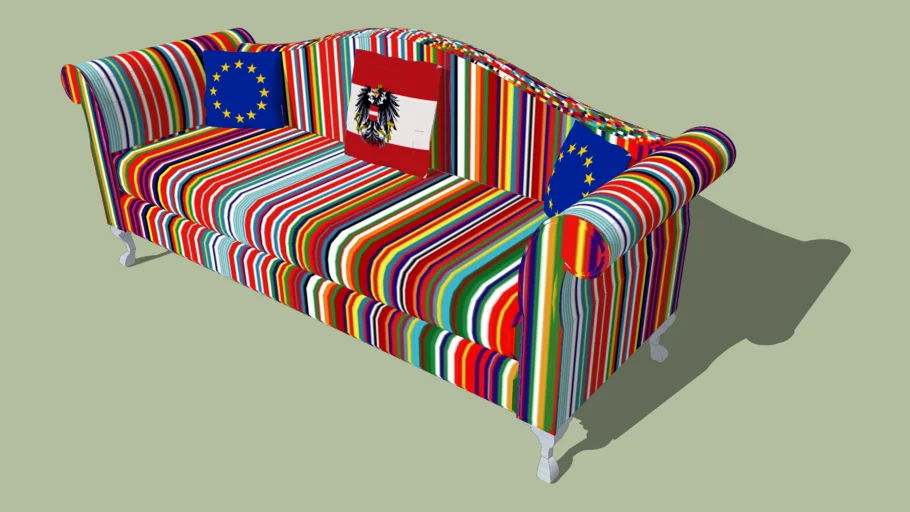 EU-25 Barcode Sofa