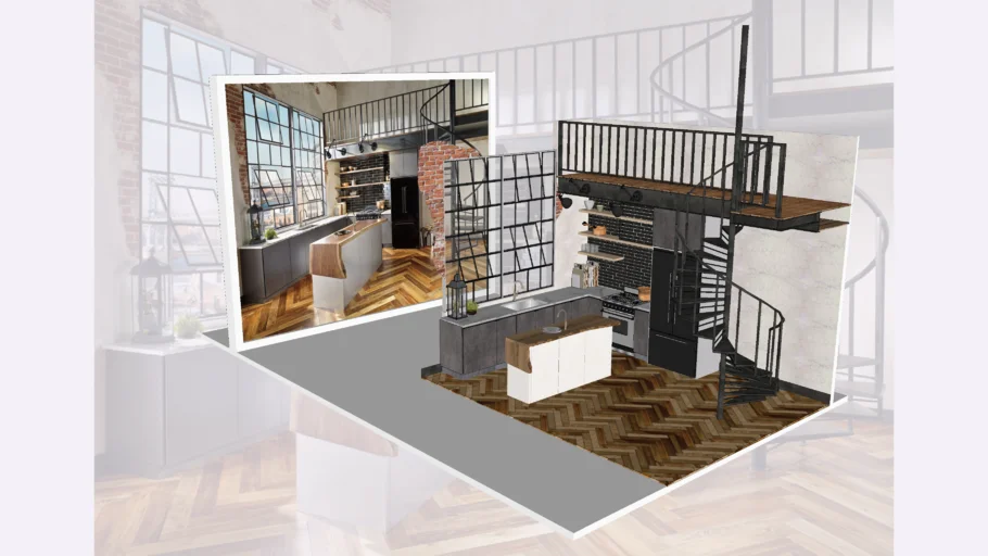 Industrial Modern Kitchen - Cocina Industrial Moderna