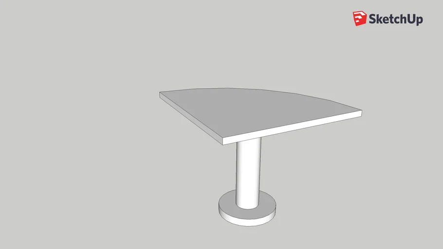 Kitchen table for built in corner bench