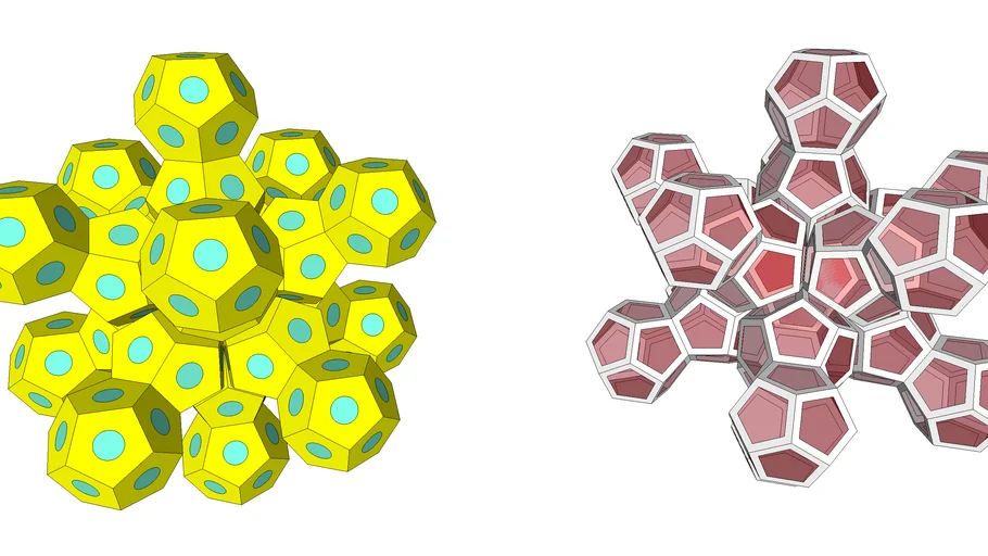 Icosahedron_20Face Shape, 정20면체, 二十面體, 正二十面体