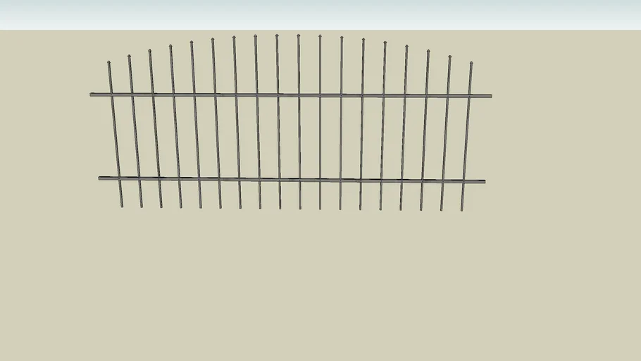 metal fence