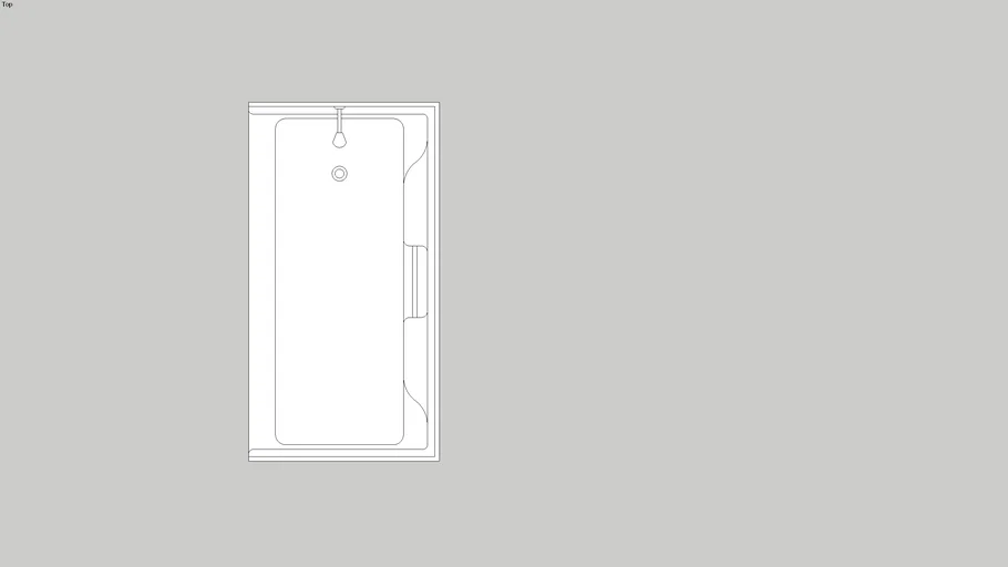 2D 32" Standard Tub Shower Combo
