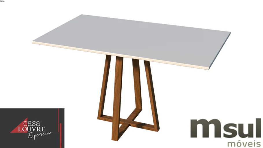 MESA DE JANTAR "107" - MSUL MÓVEIS