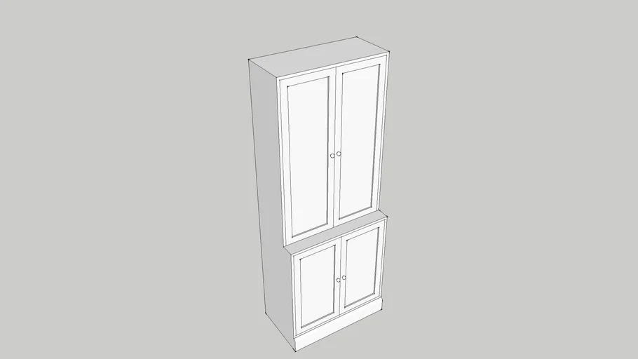 IKEA HAVSTA Storage Combination With Doors