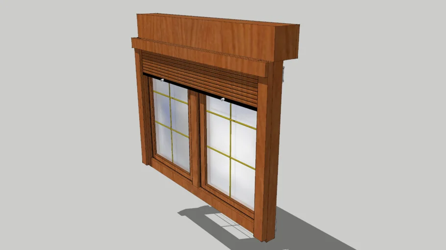 Wooden window