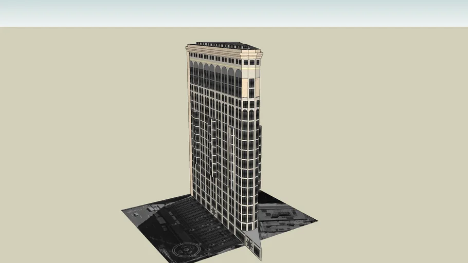 Model Flatiron Building