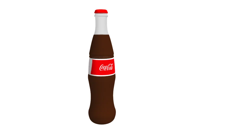 Botella de Coca Cola de Vidrio
