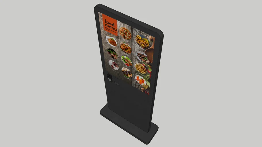 Food Menu Payment Kiosk