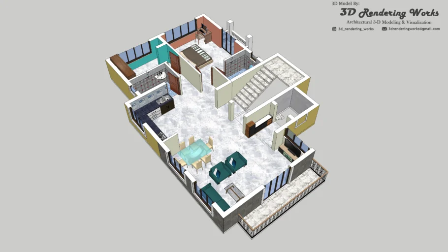 1st Floor 120percent FAR with MS railing